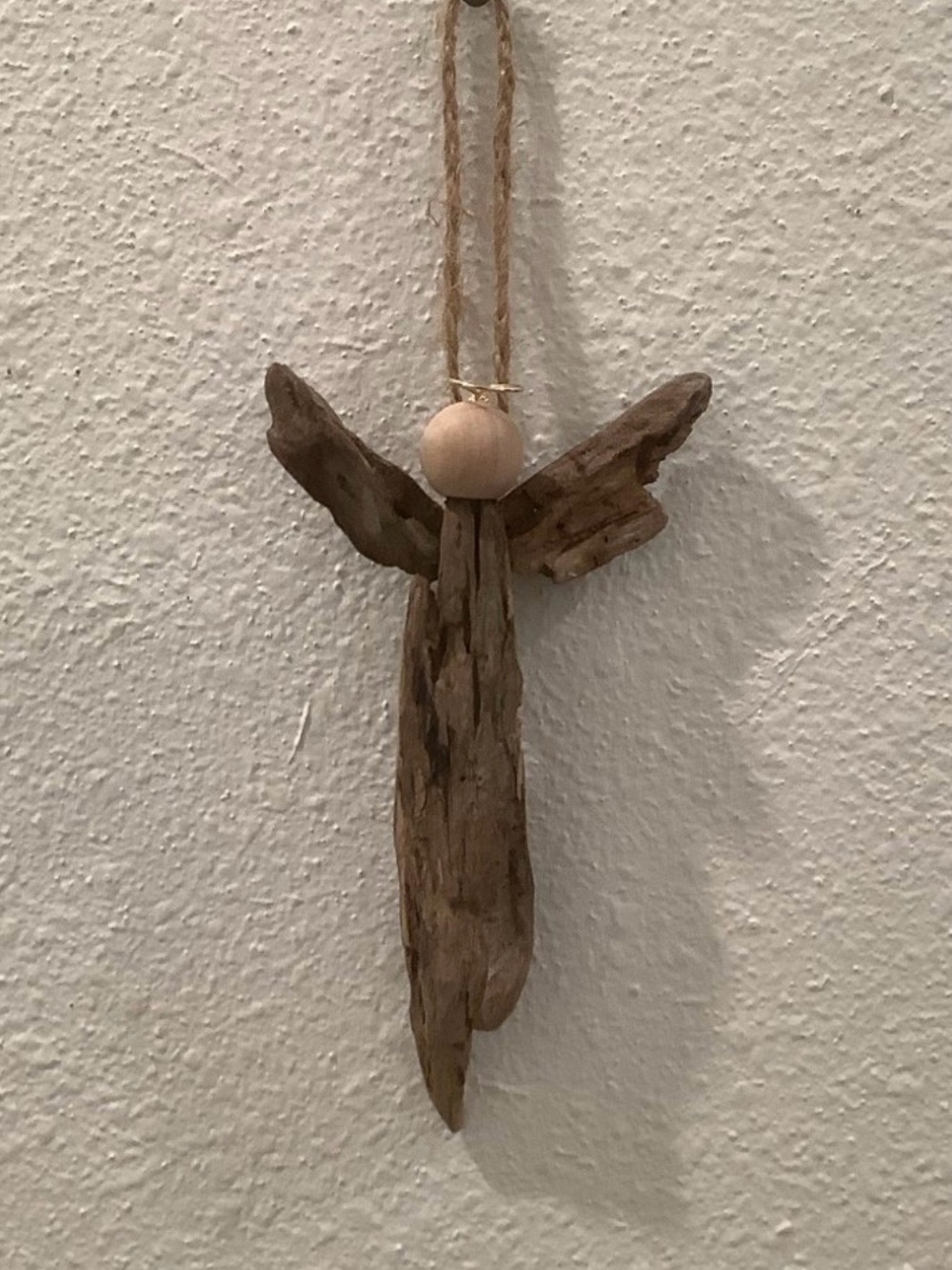 Driftwood Art , Driftwood Angel, Driftwood Angel Wall Art, Angel Trinket